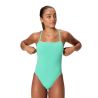 Strój kąpielowy damski  Speedo Fl Solid V-Back 2.0