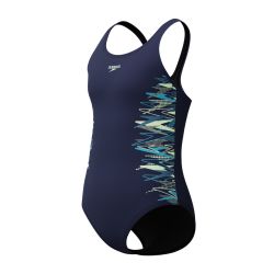 Strój startowy pływacki dziewczęcy Speedo Placement Muscleback