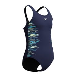 Strój startowy pływacki dziewczęcy Speedo Placement Muscleback