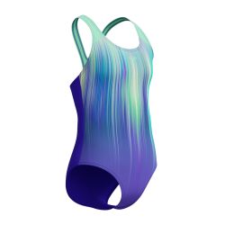 Strój startowy pływacki dziewczęcy Speedo Digi Plmt Spbk