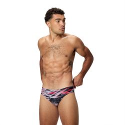 Kąpielówki męskie Speedo Hyperboom Print Brief 2.5''