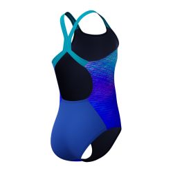 Strój kąpielowy dziewczęcy  Speedo Eng Print Powerback