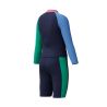 Strój kombinezon do wody dla dzieci Speedo L/S Clrblk Rash & Jmr Set