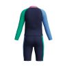 Strój kombinezon do wody dla dzieci Speedo L/S Clrblk Rash & Jmr Set