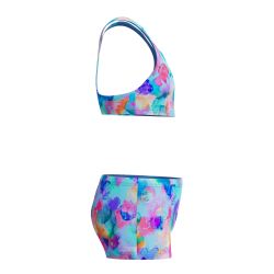 Strój kąpielowy dziewczęcy Speedo Print Racerback 2Pc