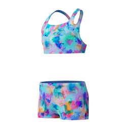 Strój kąpielowy dziewczęcy Speedo Print Racerback 2Pc