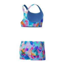 Strój kąpielowy dziewczęcy Speedo Print Racerback 2Pc