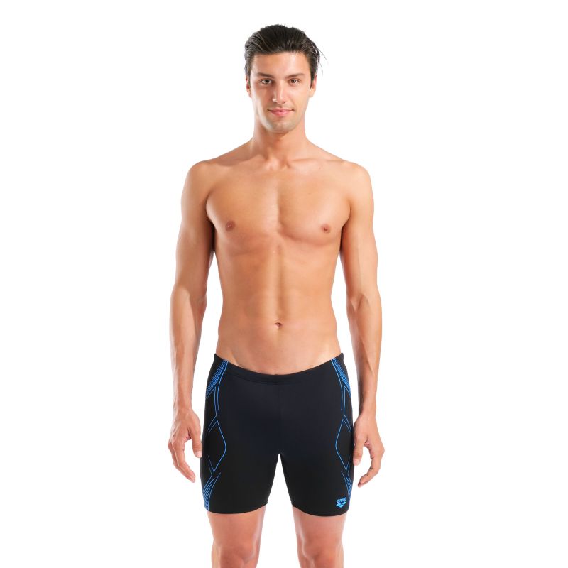 Spodenki pływackie męskie Arena Graphic Swim Mid Jammer