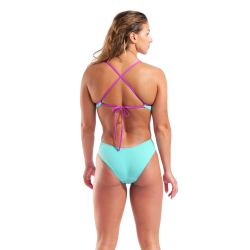 Stroj kąpielowy damski Arena Women'S Swim Suit Tie Back Solid