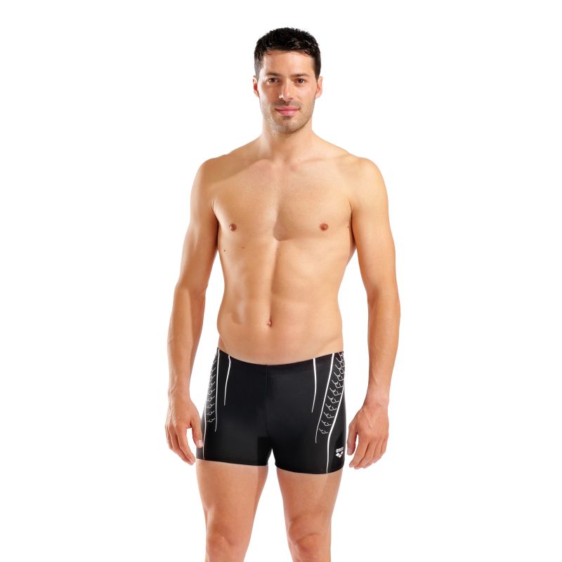 Spodenki pływackie męskie Arena Double Graphic Swim Short