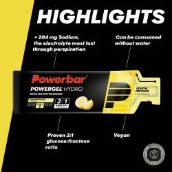 PowerBar Żel energetyczny bez popijania PowerGel Hydro 67ml