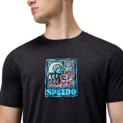 Koszulka Speedo S/S Graphic Swim Shirt