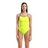 Strój kąpielowy damski Arena W Swimsuit Lace Back Solid