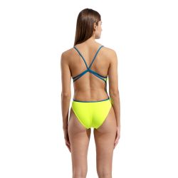 Strój kąpielowy damski Arena W Swimsuit Lace Back Solid