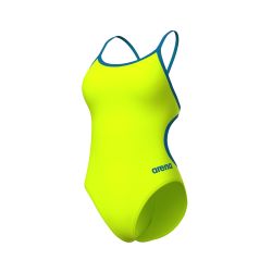 Strój kąpielowy damski Arena W Swimsuit Lace Back Solid