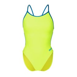 Strój kąpielowy damski Arena W Swimsuit Lace Back Solid