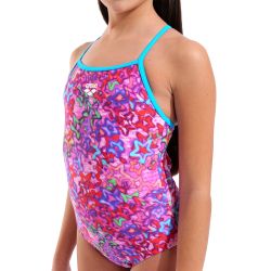 Strój kąpielowy dziewczęcy Arena Stars Swimsuit Light Drop Back