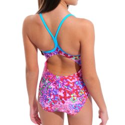 Strój kąpielowy dziewczęcy Arena Stars Swimsuit Light Drop Back
