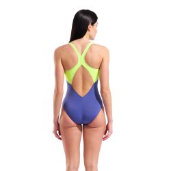 Strój kąpielowy damski Arena Distortion Swim Msuit V Back