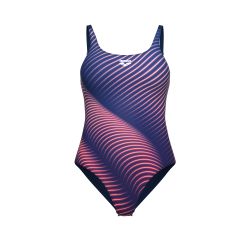 Strój kąpielowy damski Arena Night Light Swim Msuit U Back Lb