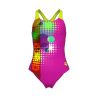 Strój kąpielowy dziewczęcy Arena Dots Swim Msuit Swim Pro Back