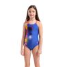 Strój kąpielowy dziewczęcy Arena Dots Swim Msuit Swim Pro Back