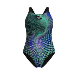 Strój kąpielowy damski Arena Peacock Swim Msuit Swim Pro Back