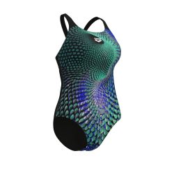 Strój kąpielowy damski Arena Peacock Swim Msuit Swim Pro Back