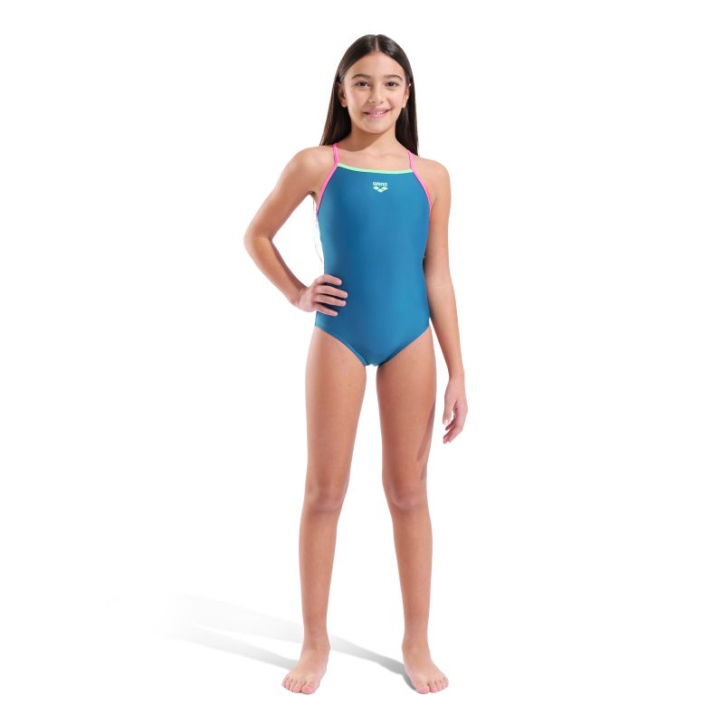 Strój kąpielowy dziewczęcy Arena  Swim Msuit Light Drop Solid
