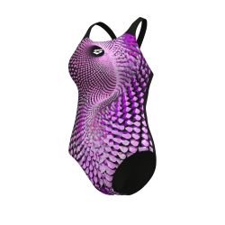 Strój kąpielowy damski Arena Peacock Swim Msuit Swim Pro Back