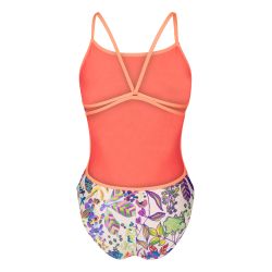 Strój kąpielowy damski Arena Paintinswim Msuit Lace Back