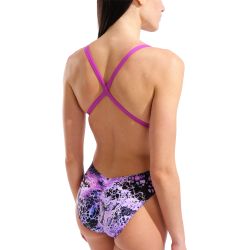 Strój kąpielowy damski Arena Earth Vieswim Msuit Xcriss Cross