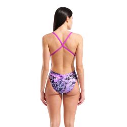 Strój kąpielowy damski Arena Earth Vieswim Msuit Xcriss Cross