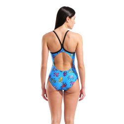 Strój kąpielowy damski Arena Octopus Swim Msuit Lightdrop Back