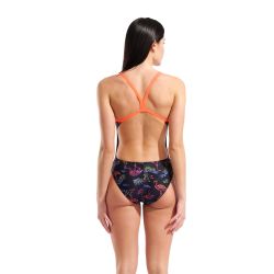 Strój kąpielowy damski Arena Flamingo Swim Msuit Challenge Back