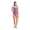 Strój kąpielowy damski Arena Floral Swim Msuit Challenge Back