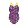 Strój kąpielowy damski Arena Floral Swim Msuit Challenge Back