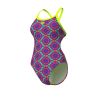Strój kąpielowy damski Arena Floral Swim Msuit Challenge Back