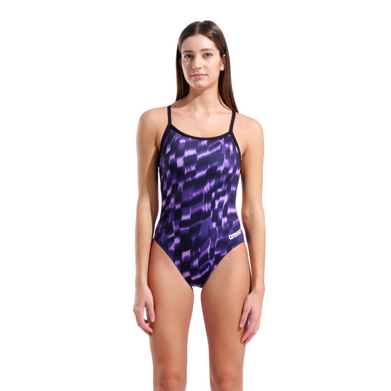 Strój kąpielowy damski Arena Wave Swim Msuit Challenge Back