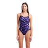 Strój kąpielowy damski Arena Wave Swim Msuit Challenge Back