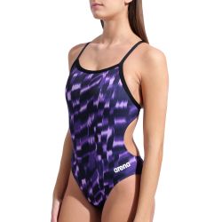 Strój kąpielowy damski Arena Wave Swim Msuit Challenge Back
