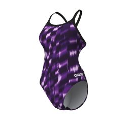Strój kąpielowy damski Arena Wave Swim Msuit Challenge Back
