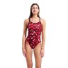 Strój kąpielowy damski Arena Wave Swim Msuit Challenge Back