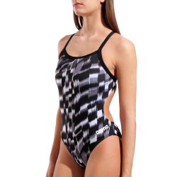 Strój kąpielowy damski Arena Wave Swim Msuit Challenge Back