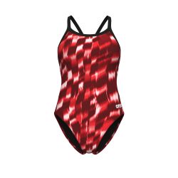 Strój kąpielowy damski Arena Wave Swim Msuit Challenge Back