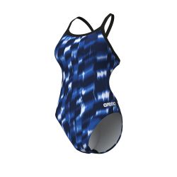 Strój kąpielowy damski Arena Wave Swim Msuit Challenge Back