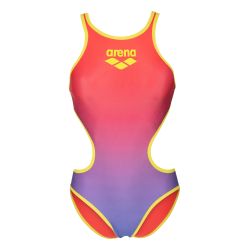 Strój kąpielowy damski Arena One Shaded Print Tech One Back