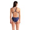 Strój kąpielowy damski Arena Snakeskin Swim Msuit Challengeback