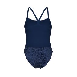 Strój kąpielowy damski Arena Snakeskin Swim Msuit Challengeback