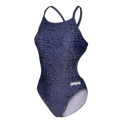 Strój kąpielowy damski Arena Snakeskin Swim Msuit Challengeback